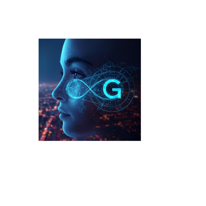 Meta AI és Google Gemini logók kontrasztban, bemutatva a személyközpontú vs. otthonközpontú AI fókuszát.