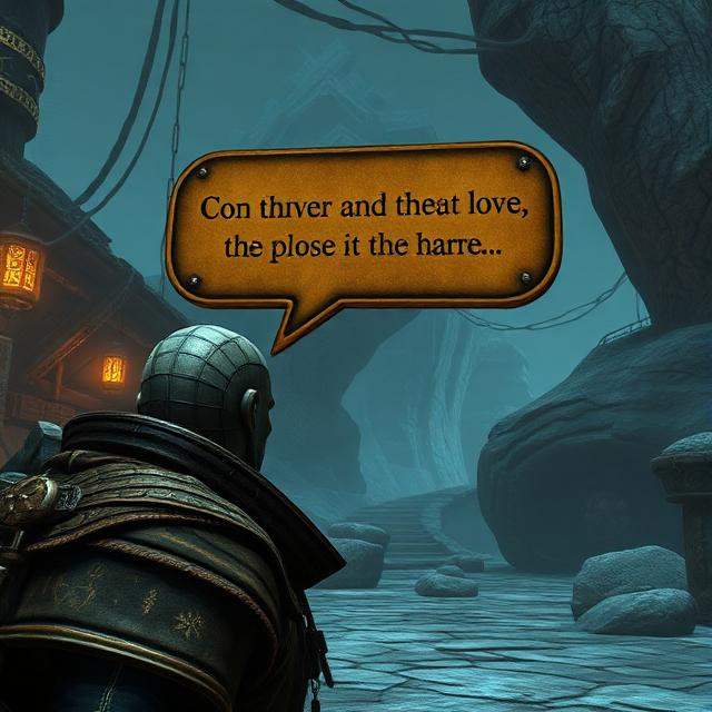 AI által generált NPC interakció a játékban. Példa a Generatív AI valós idejű párbeszéd-generálására és szinkronizációjára a játékélmény javítása érdekében