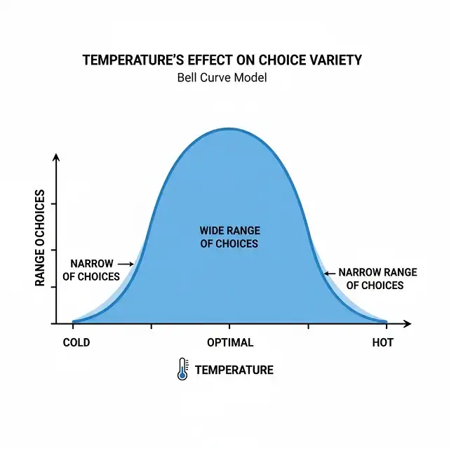 A szóvalószínűségi görbe és a paraméterek hatása: Vizuális szemléltetés a Temperature és Top-P működéséről