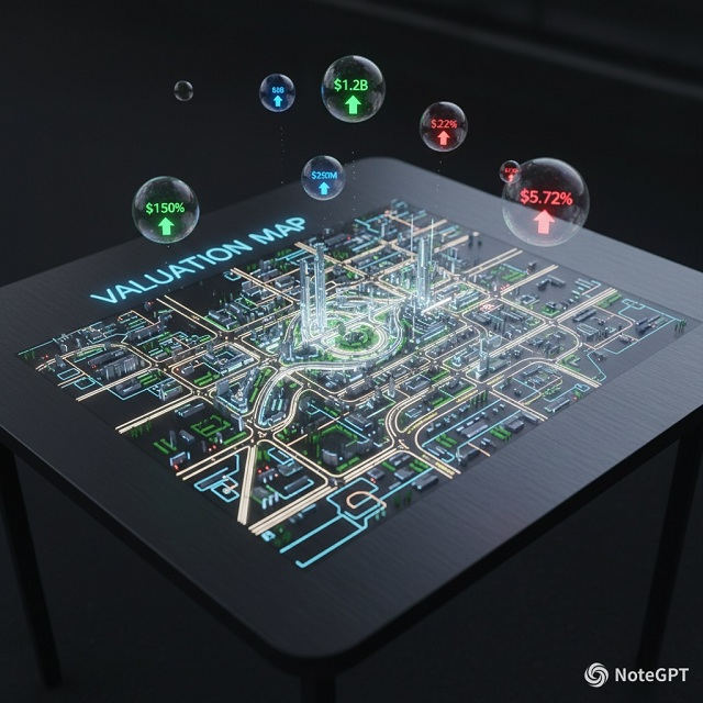 Digitális térkép ingatlanpiaci árelemzéssel: Az MI hőtérképek segítségével jeleníti meg az árak várható alakulását és a befektetési lehetőségeket